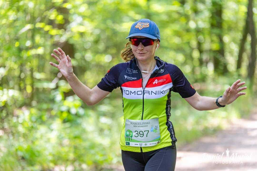 Kasia i Paweł na Biegu Wiosennym 2024