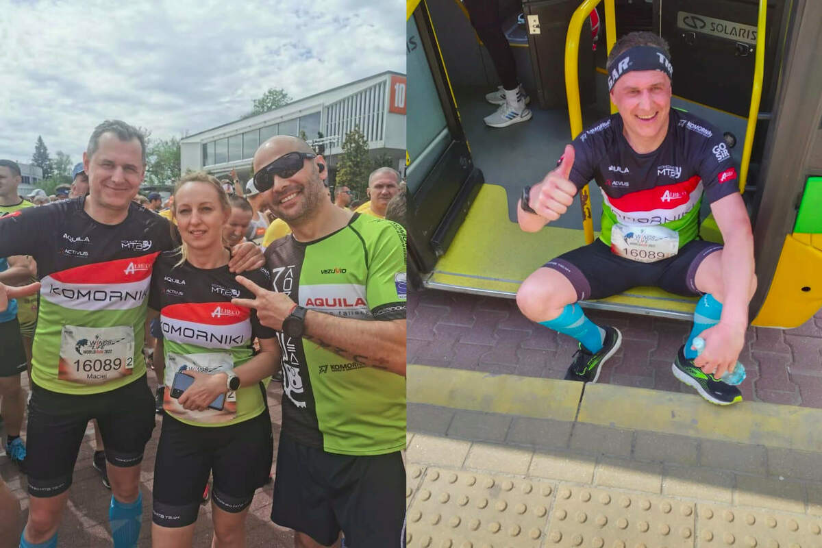 Komorniki MTB Team na Wings for Life World Run czyli biegniemy dla tych, którzy nie mogą