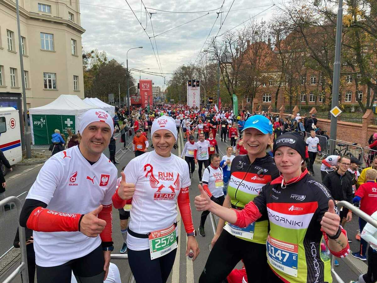 Komorniki MTB Team w Dzień Niepodległości 2022