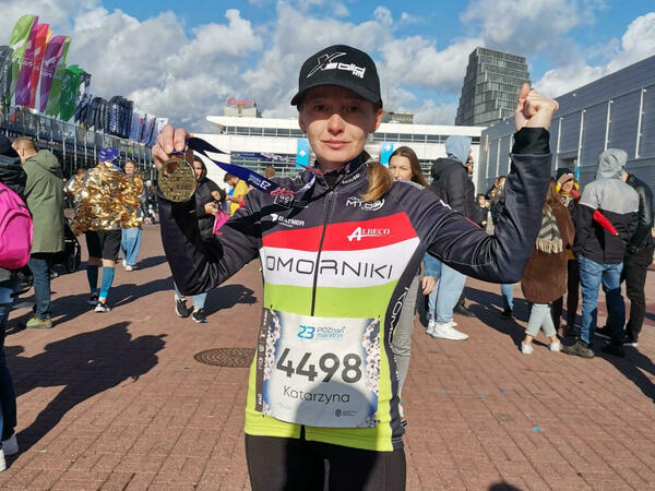Kasia na 23. Poznań Maraton 2024