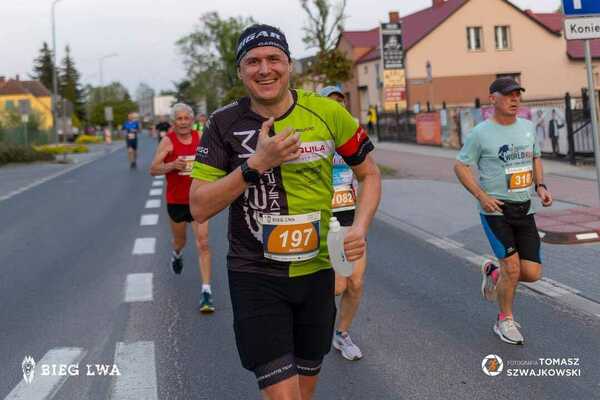 Asia i Maciej na 10. edycji Biegu Lwa 2023