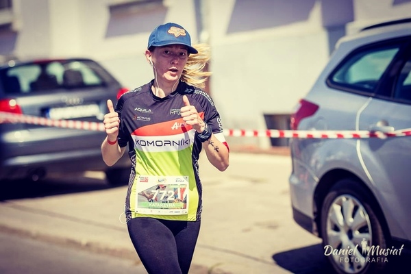 Kasia na Biegu Pamięci Poznański Czerwiec 56