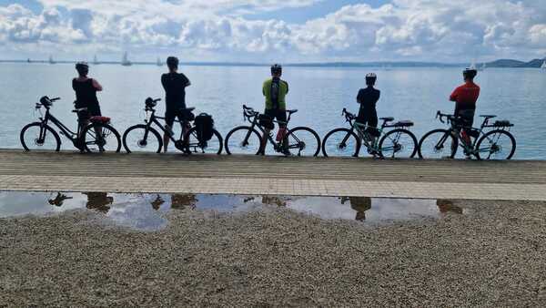 Komorniki MTB Team gravelowo wokół jeziora Balaton