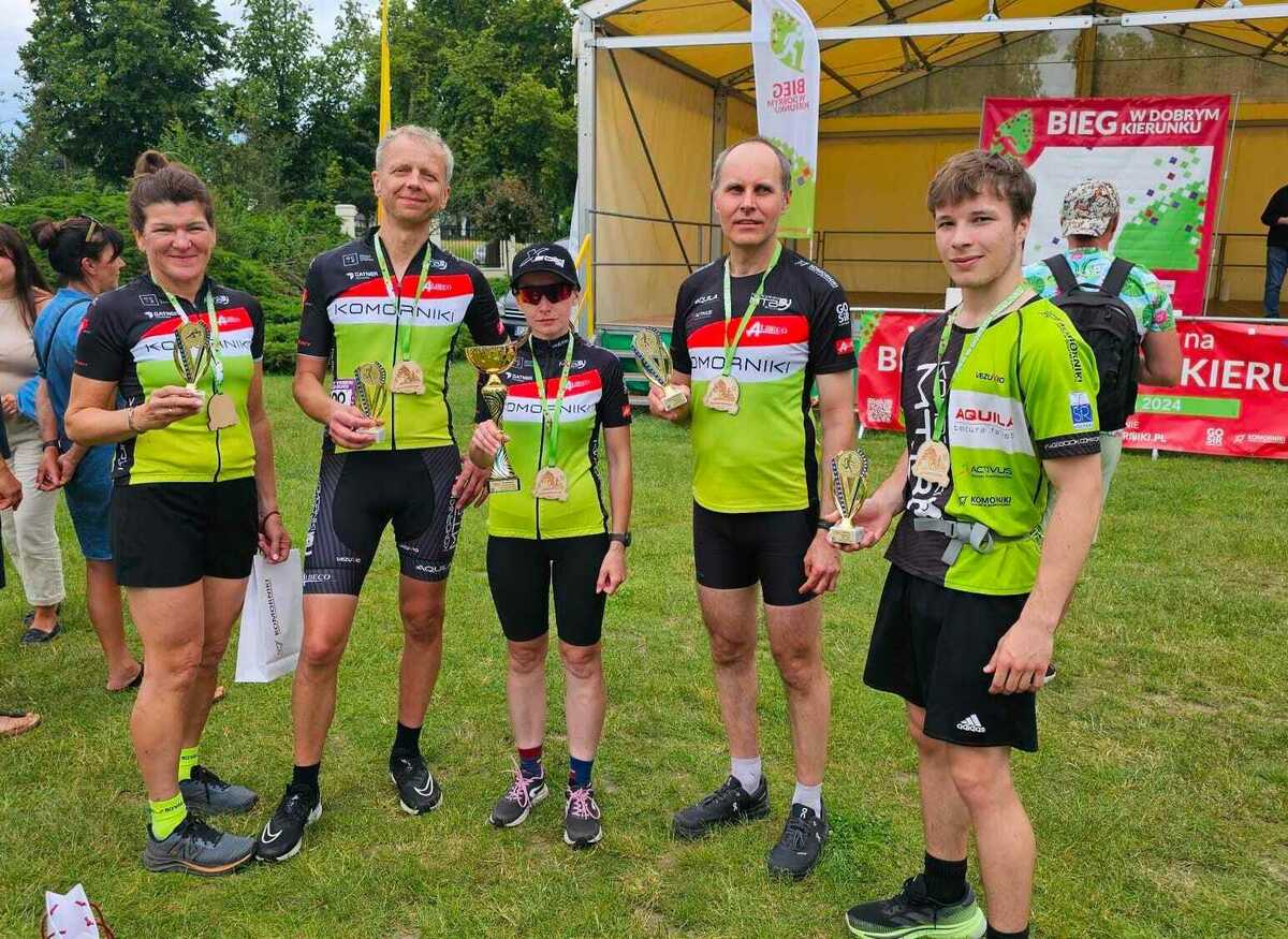 Komorniki MTB Team na Biegu w Dobrym Kierunku 2024