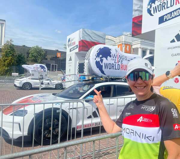 Iza na Wings for Life World Run Poznań 2024
