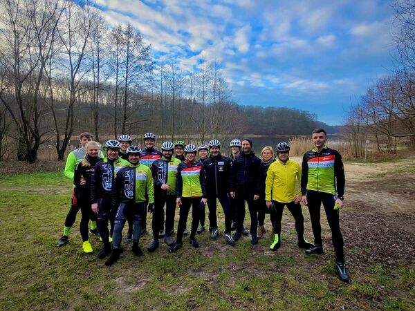 Komorniki MTB Team na rozpoczęcie roku 2024