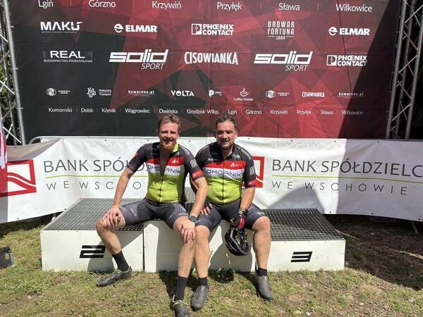 Bartosz i Ariel na Solid MTB Lgiń 2025