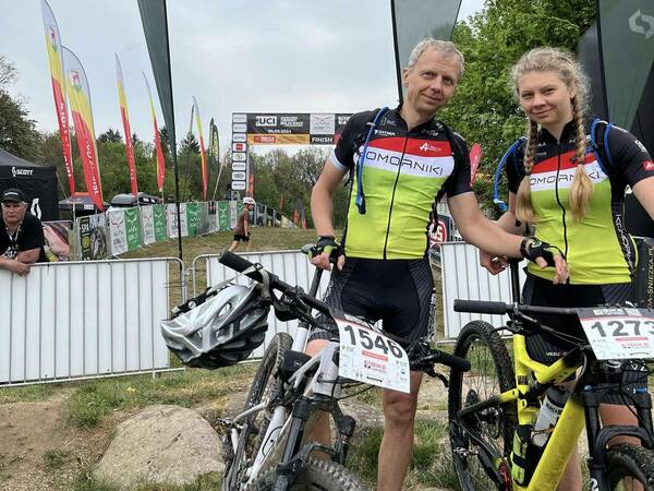 Ada i Artur na Bike Maraton Jelenia Góra 2024