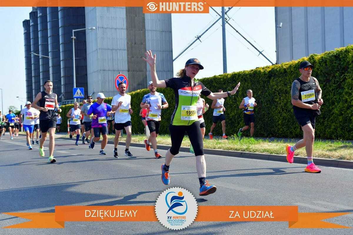 Kasia na XV Hunters Grodziski Półmaraton Słowaka 2023