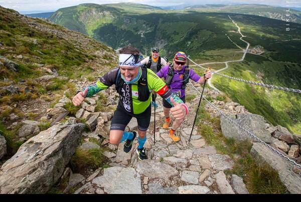 Maciej na 3x Śnieżka - 1x Mont Blanc 2025