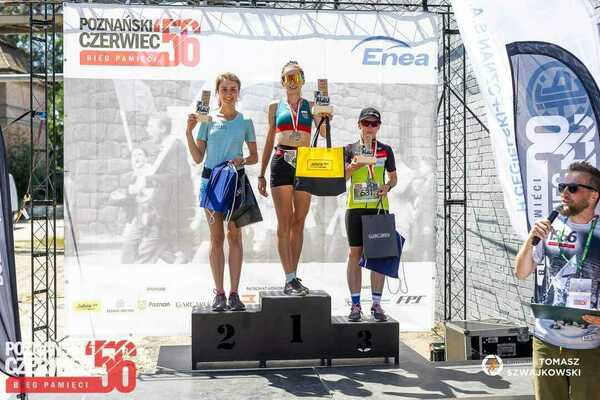 Kasia i Paweł na poznańskim Biegu Czerwca'56 2024