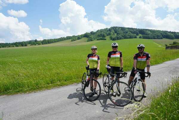 Komorniki MTB Team szosowo w Jesionikach 2024