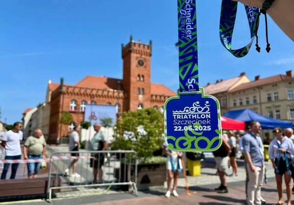 Maciej na 1/8 Ironman Triathlon w Szczecinku 2025