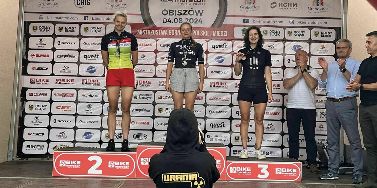 Ada i Artur na Bike Maraton Obiszów 2024
