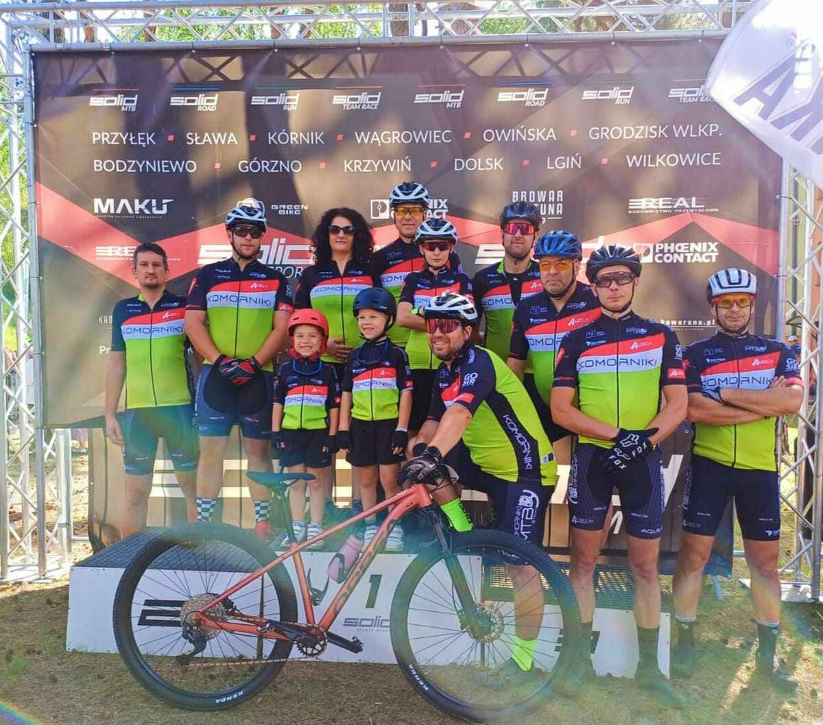 Komorniki MTB Team na Solid MTB Wągrowiec 2024