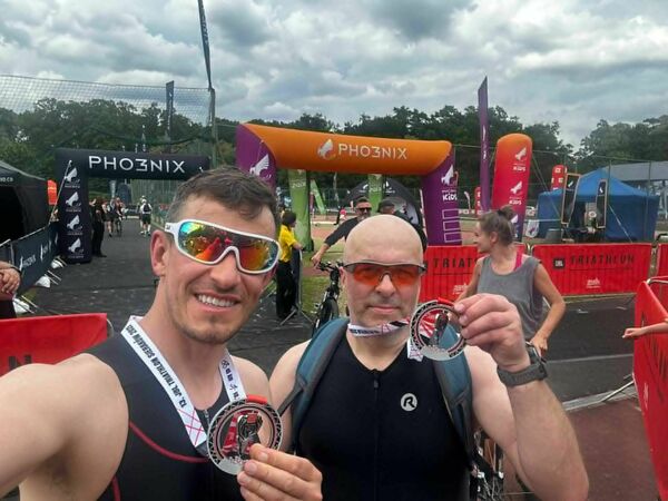 Andrzej na JBL Triathlon Sieraków 2025