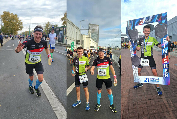 Komorniki MTB Team na 21. Poznań Maraton 2022