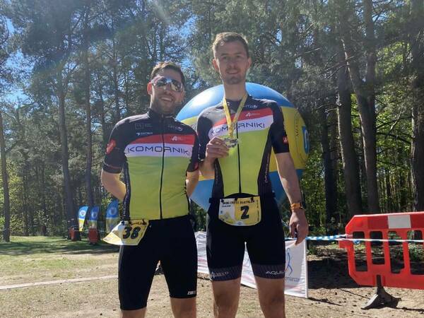 Jędrzej i Jakub na 8. Skoki Cross Duathlon 2025