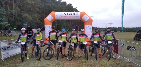 Komorniki MTB Team na zawodach MTB w Wiórku 2023
