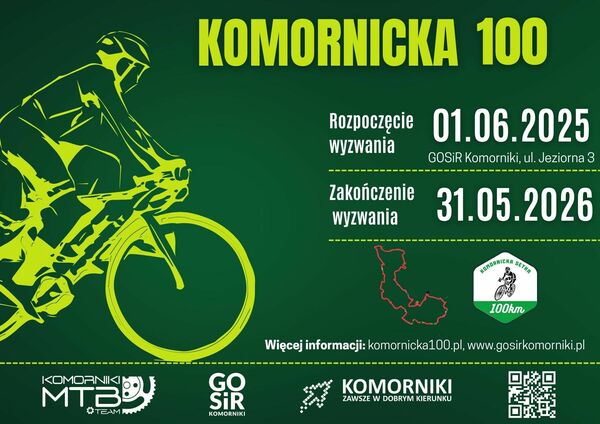 Wystartowała nowa inicjatywa rowerowa Komornicka 100