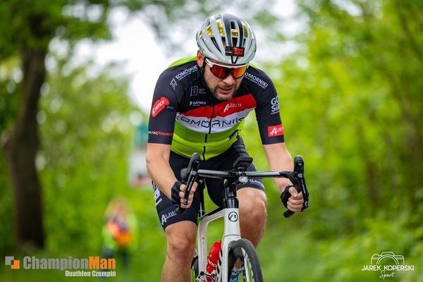 Marcin i Przemek na ChampionMan Duathlon Czempiń 2024