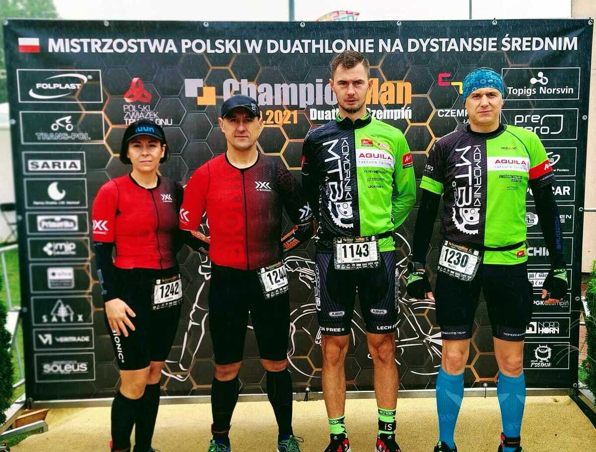 Komorniki MTB Team na ChampionMan Duathlon Czempiń 2021
