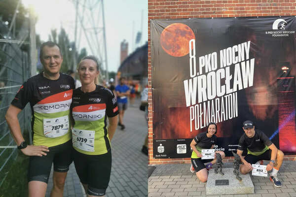 Komorniki MTB Team na 8. PKO Nocny Wrocław Półmaraton