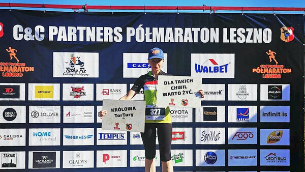 Kasia na C&C Partners Półmaraton Leszno 2023